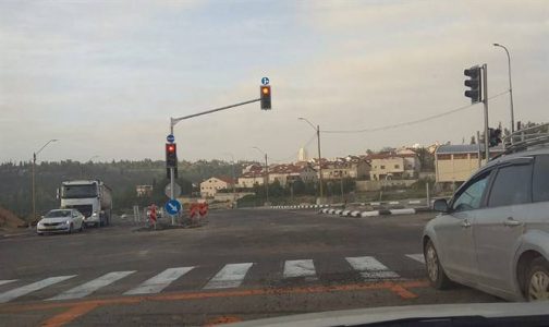 Terrorist attack foiled at the Hashmonaim Crossing near Ramallah