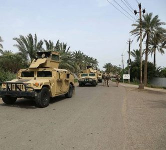 Iraqi army forces thwarted an Islamic State terrorist attack in Saladin