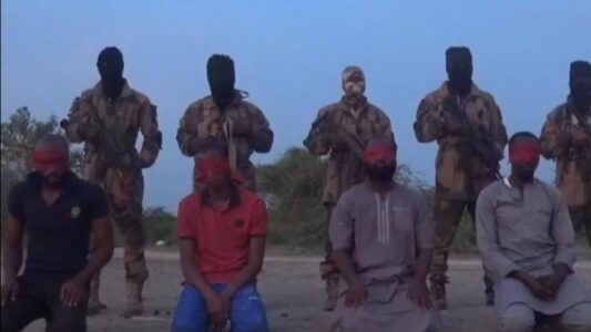 Boko Haram terrorists killed four aid workers and a security guard