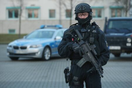 Germany under terrorist threat : Police launched 20 raids over suspected terrorism offenses