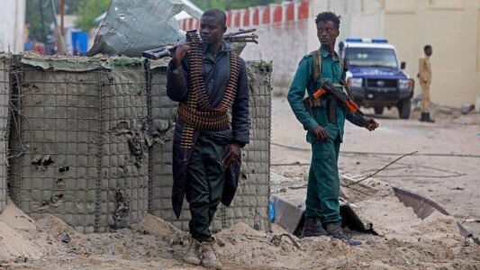Six people killed by al-Shabaab terrorists in bomb explosion at a restaurant in Somalia