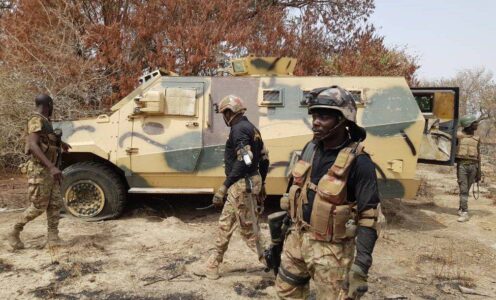 Terrorists killed ten Nigerian soldiers in the country’s restive northeast