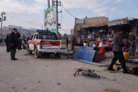 Two people killed and eight other injured in Mazar-i-Sharif twin blasts