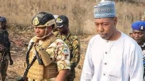 Zulum accuses military of lacking commitment in terrorism fight