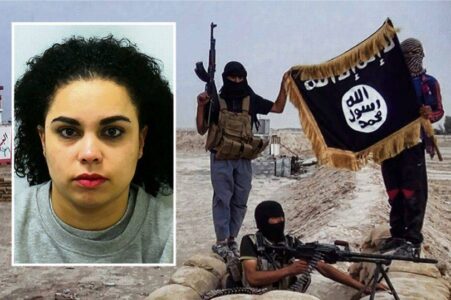 Female terrorist caught with Islamic State bomb making guide back behind bars over phone rap