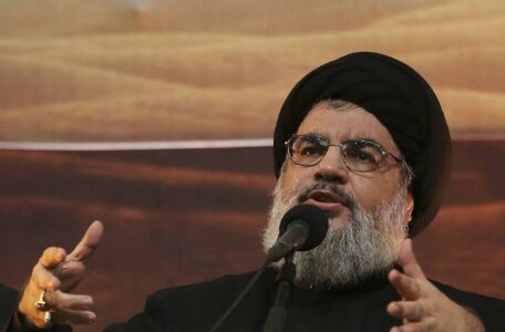 Secretary-general of the Lebanon’s Hezbollah thanks Iraq for helping