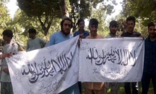 Iranian police arrested pro-Taliban Afghans who waved group’s flag in park