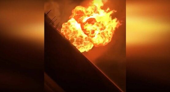 Syrian gas pipeline explosion caused by suspected terrorist attack
