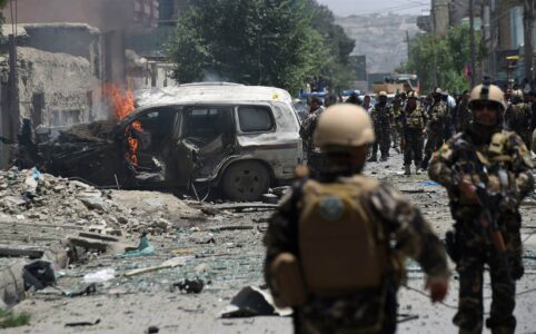 Three army soldiers killed in pre-dawn car bomb explosion in Afghanistan