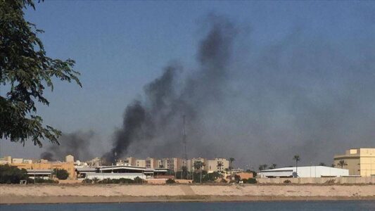 Katyusha rocket targets the Baghdad International Airport