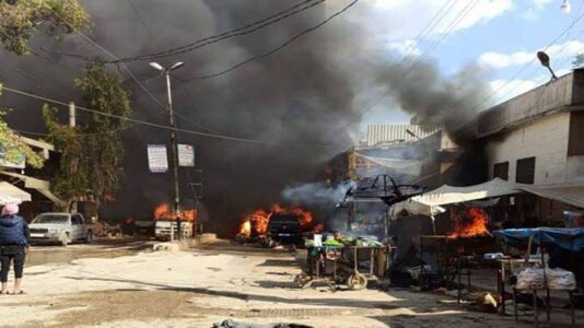 Terrorist attack killed nine people in Afrin