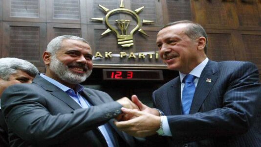 The relationship between Turkey and Hamas terrorist group remains strong