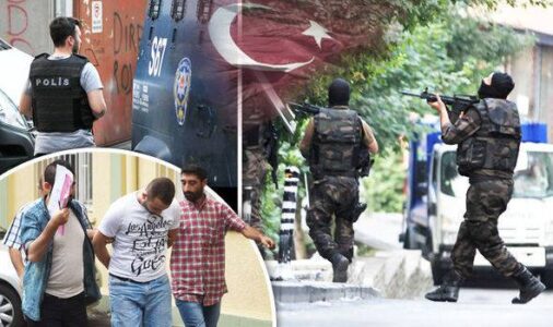 Turkish authorities arrested seven Islamic State terror suspects in Bursa province