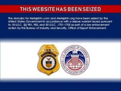 U.S. authorities seized terrorist websites used to recruit terrorists and destabilize Iraq