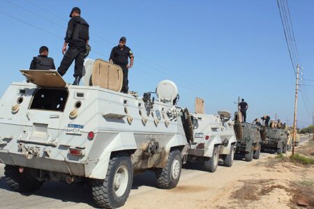 Egyptian police forces killed two terrorists in North Sinai