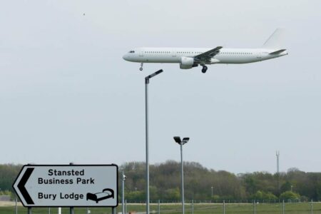 Man arrested on terror charges at the Stansted Airport