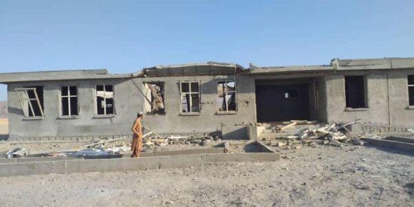 Terrorists have blown up a newly constructed school building by IEDs in southern Afghanistan