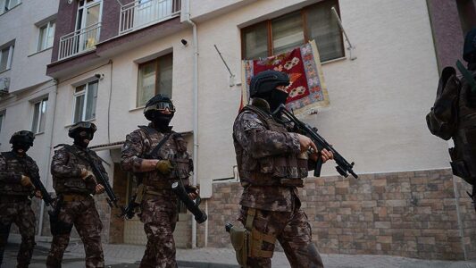 Turkish police authorities detained eighteen Islamic State terror suspects in Ankara