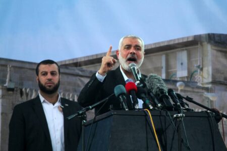 Hamas leader Haniyeh calls on Biden to abandon Trump’s “Deal Of The Century”