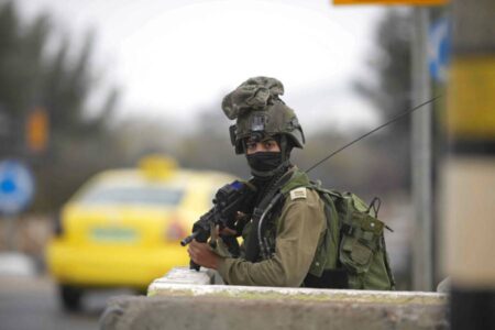 Israeli authorities killed Palestinian gunman in the West Bank