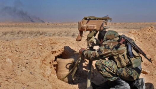 Landmine explosion killed three Syrian soldiers in the Al-Mayadeen desert