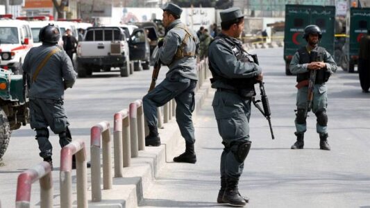 Bomb blast killed three security personnel in Afghanistan