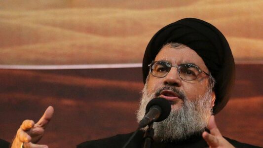 Hezbollah terrorist group leaders calls on Gaza factions to join the Jerusalem conflict