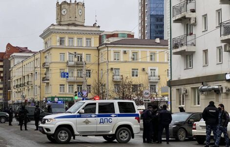 Two Russian law enforcement officers killed in shooting in Grozny