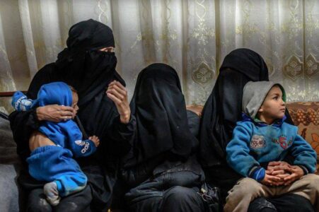 Belgium authorities repatriated sixteen women and children from Syrian camp