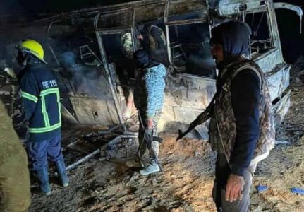 At least nine Syrians killed in terrorist attack in the Hama province