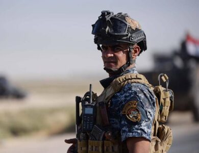 Islamic State terrorists attacked the federal police in Kirkuk