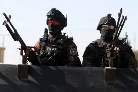 Iraqi forces arrested two terrorists involved in an attack on a security headquarters in Al-Anbar