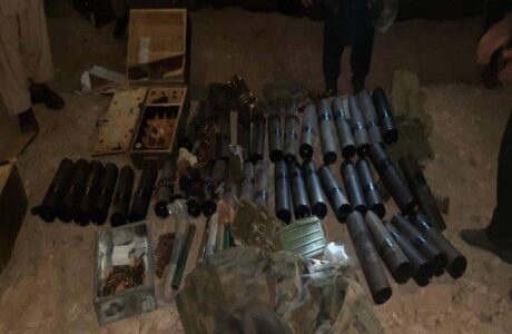 Large Taliban weapons depot discovered and destroyed in Helmand by the Afghan forces