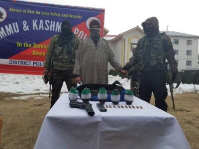Newly recruited Jaish-e-Mohammed terrorist apprehended in Jammu and Kashmir’s Bandipora