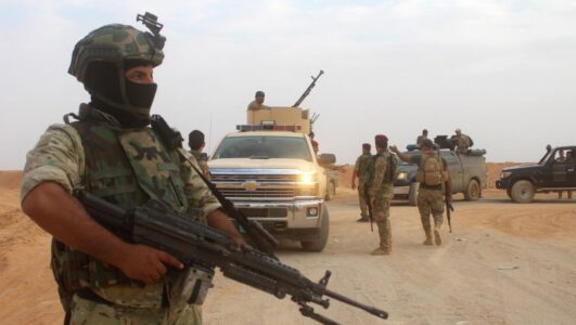 Policeman injured in an Islamic State terror attack in Diyala