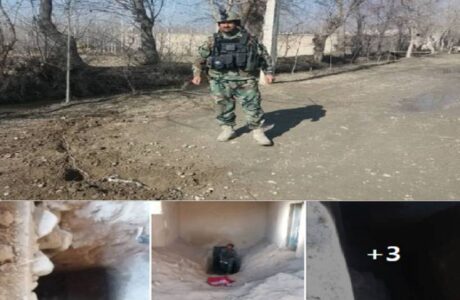 Taliban underground tunnel discovered and destroyed in Kunduz
