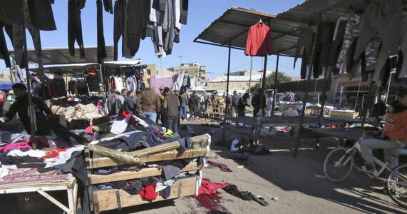 Four people killed and another 17 wounded in a car bomb attack in Sadr City district in Baghdad