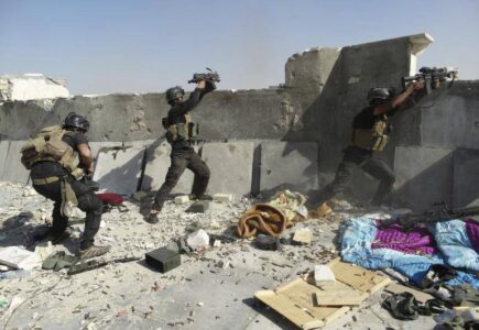 Two Islamic State militants killed and six arrested by the Iraqi forces