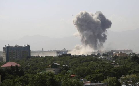 Suicide bombing in the Afghan capital as peace meeting delayed