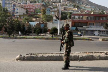 Three Afghan security personnel killed in Taliban car-bombing near Kabul