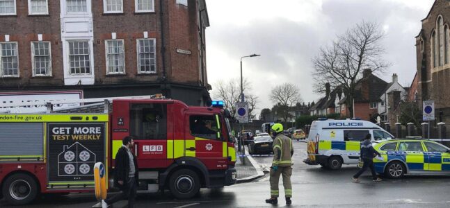 Man throw molotov cocktail near a London synagogue