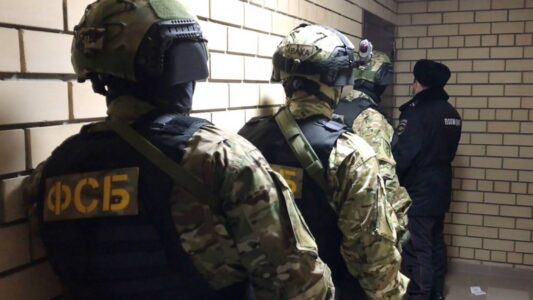 Russian FSB security forces arrested nineteen suspected Islamist terrorists