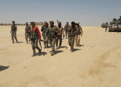 Syrian army and Islamic State terrorists engage in fierce battles in central Syria