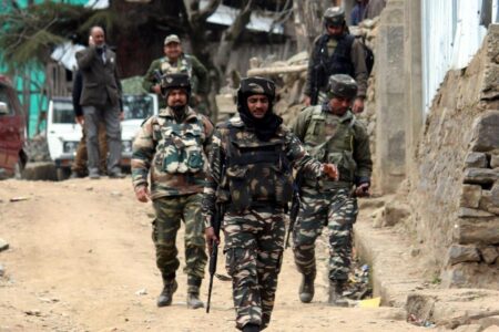 Terrorist who assisted in killings of migrant labourers gunned down in Kashmir