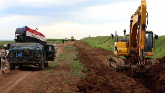 Iraqi forces fortified the Syria border against Islamic State terrorist group