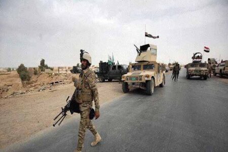 Iraqi army forces launched counter-terrorism operation against Islamic State terrorist group