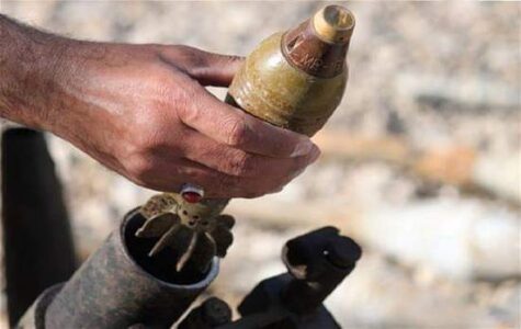 Islamic State terrorists target a village south of Baqubah with mortar shells