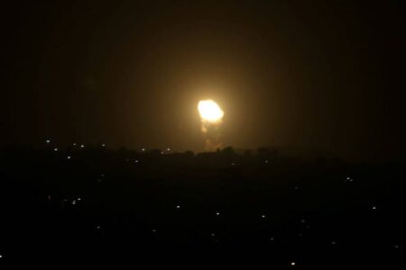 Israeli forces destroyed Hamas internal security headquarters in Gaza in overnight bombing raid