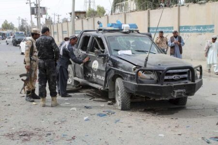 Car bomb explodes in front of the police headquarters in Afghan Baghlan province