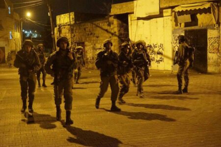Five terrorists killed and two Israeli soldiers injured in raids on Hamas positions in West Bank